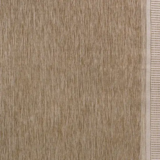 Beige And Cream Indoor Outdoor Area Rug Photo 2