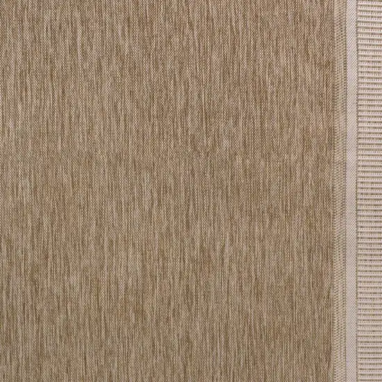 Beige And Cream Indoor Outdoor Area Rug Photo 2