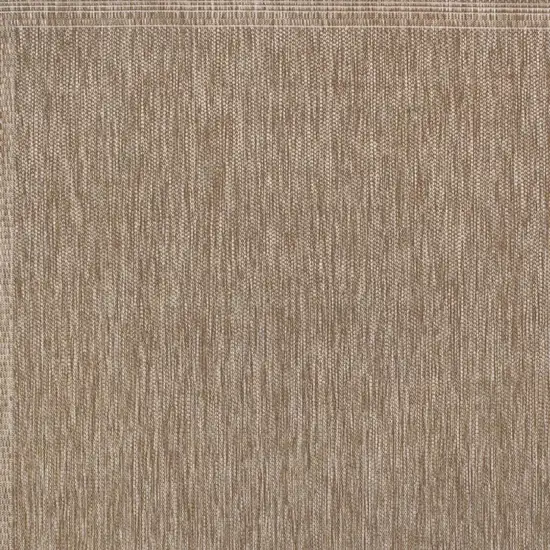 Beige And Cream Indoor Outdoor Area Rug Photo 2