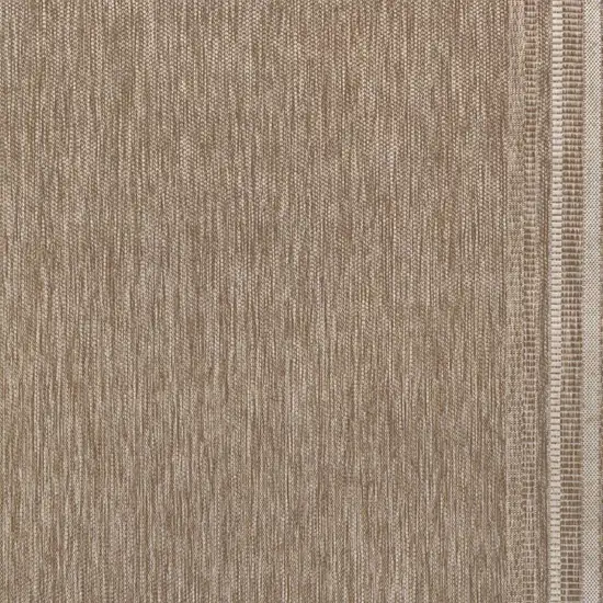 Beige And Cream Indoor Outdoor Area Rug Photo 2