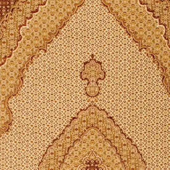 Beige And Cream Moroccan Runner Rug Photo 6