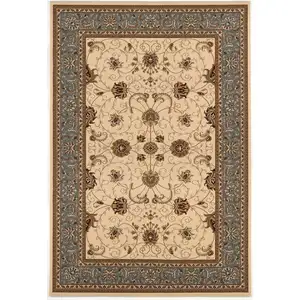 Photo of Beige And Cream Oriental Area Rug