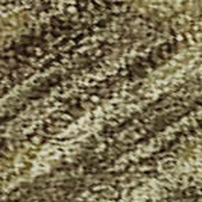 Beige And Gold Geometric Washable Area Rug With UV Protection Photo 2