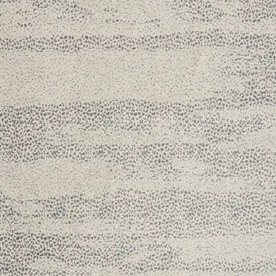 Beige And Gray Abstract Area Rug Photo 9