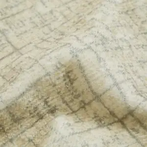 Photo of Beige And Gray Crosshatch Area Rug