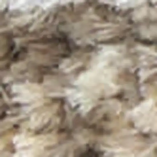 Beige And Gray Floral Distressed Area Rug Photo 2