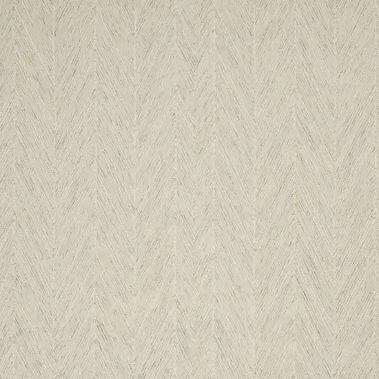 Beige And Gray Wool Chevron Area Rug Photo 2