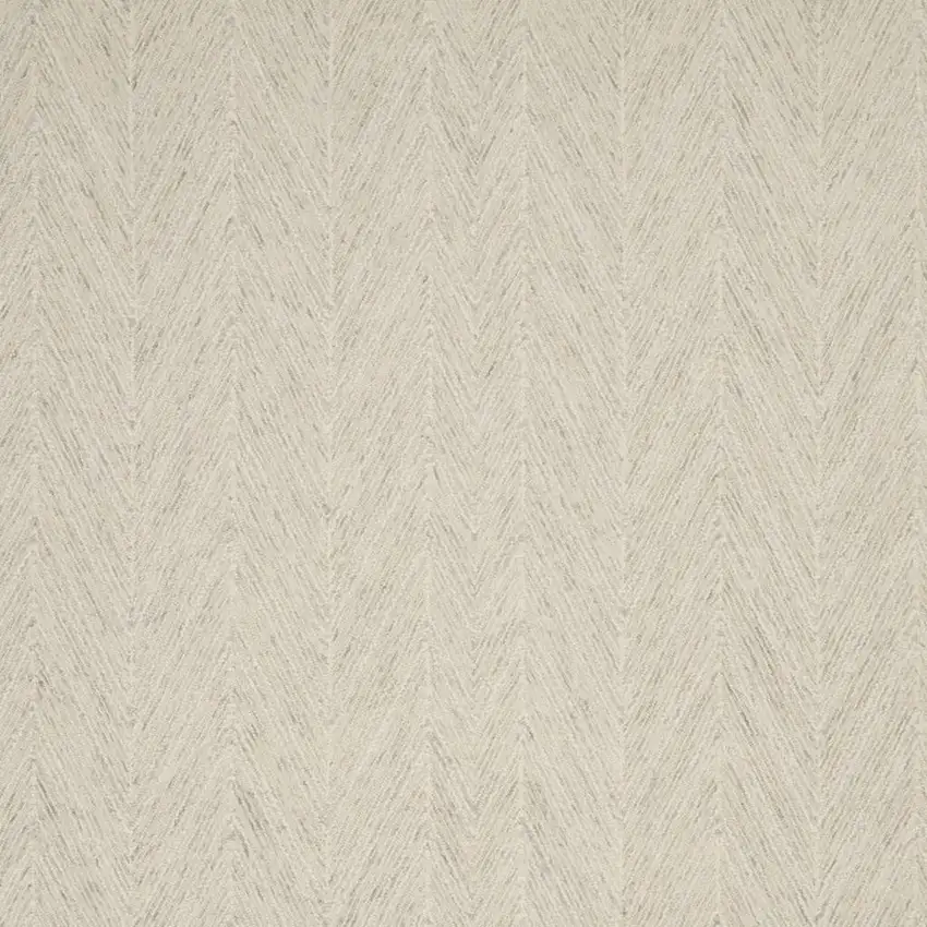 Beige And Gray Wool Chevron Area Rug Photo 2