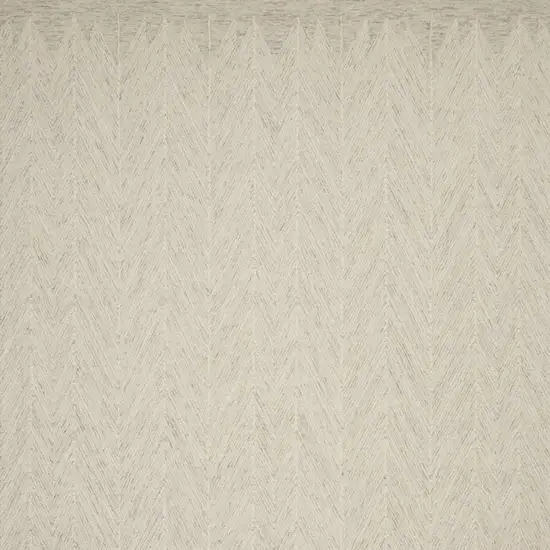 Beige And Gray Wool Chevron Area Rug Photo 8