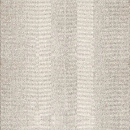 Beige And Ivory Abstract Area Rug Photo 8