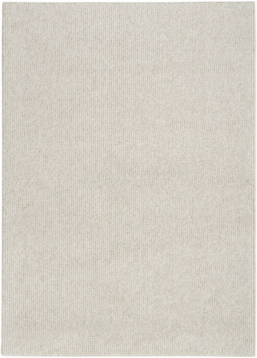 Beige And Ivory Abstract Area Rug Photo 7