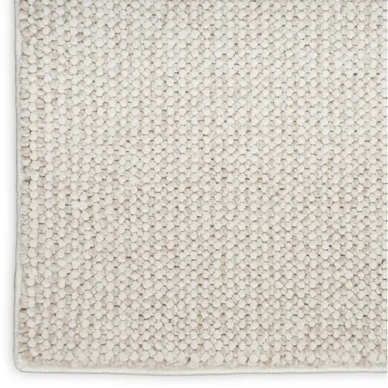 Beige And Ivory Abstract Area Rug Photo 2