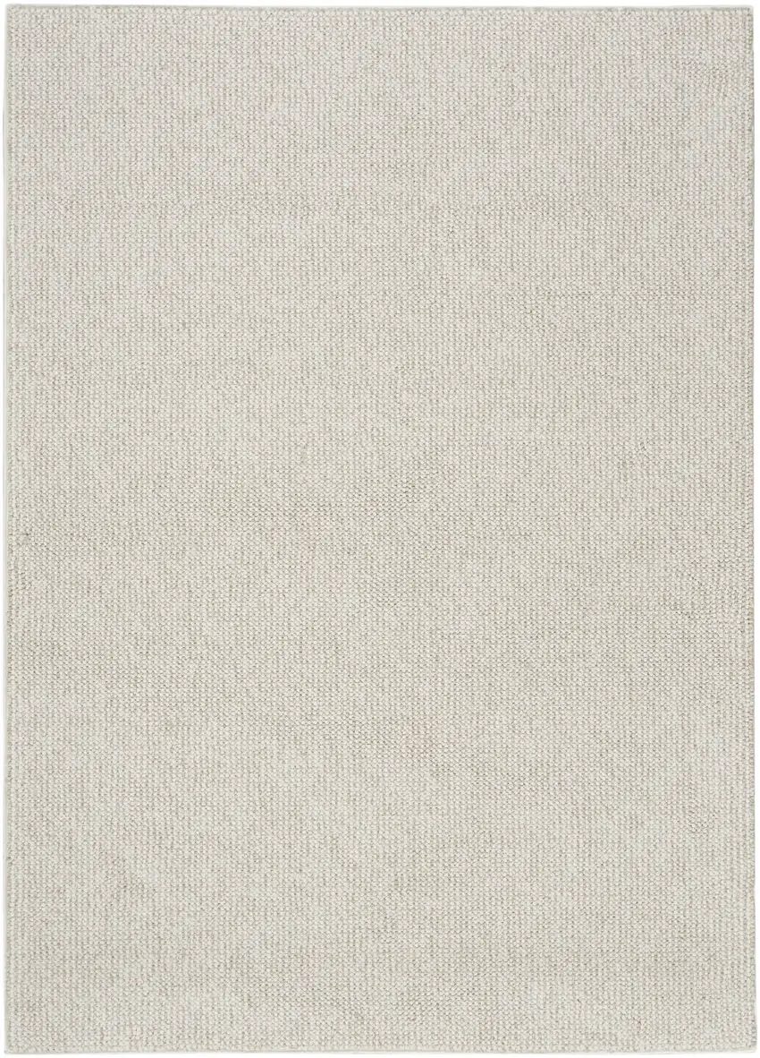 Beige And Ivory Abstract Area Rug Photo 7