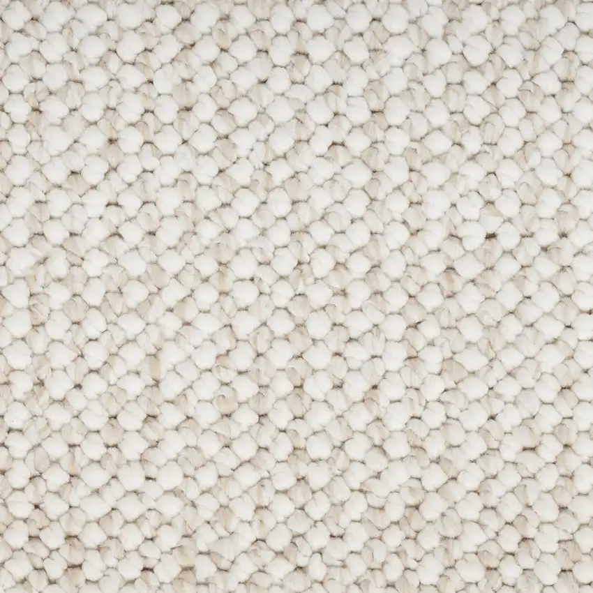 Beige And Ivory Abstract Area Rug Photo 9