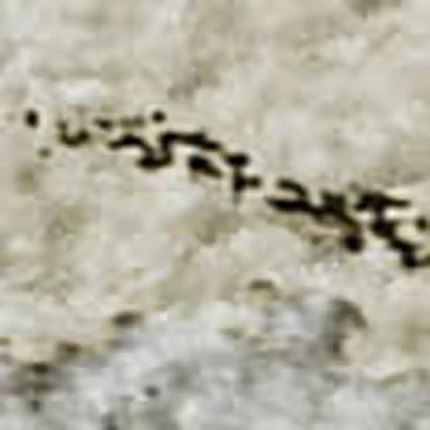 Beige And Ivory Abstract Washable Area Rug With UV Protection Photo 3