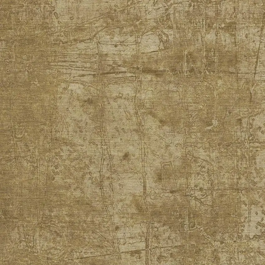 Beige And Ivory Abstract Washable Area Rug With UV Protection Photo 3