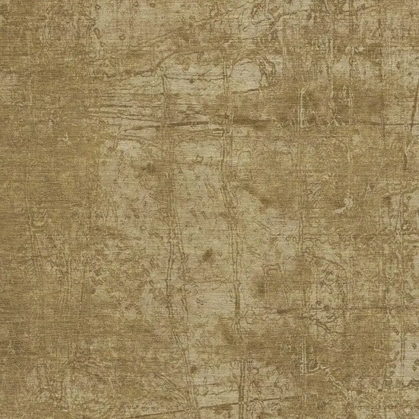 Beige And Ivory Abstract Washable Area Rug With UV Protection Photo 3