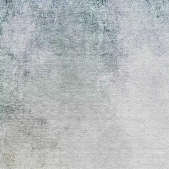 Beige And Ivory Abstract Washable Area Rug With UV Protection Photo 3