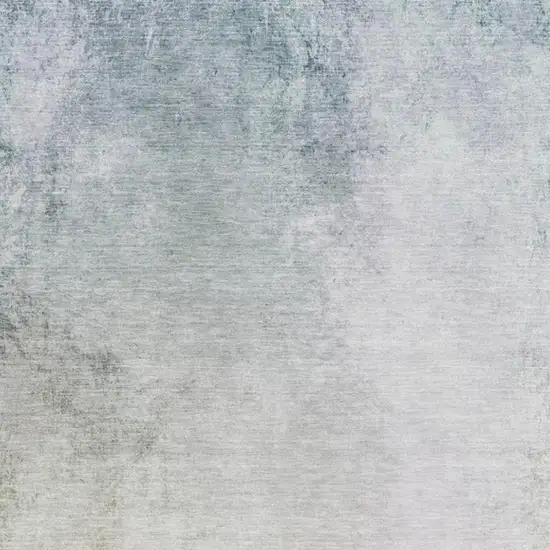 Beige And Ivory Abstract Washable Area Rug With UV Protection Photo 3