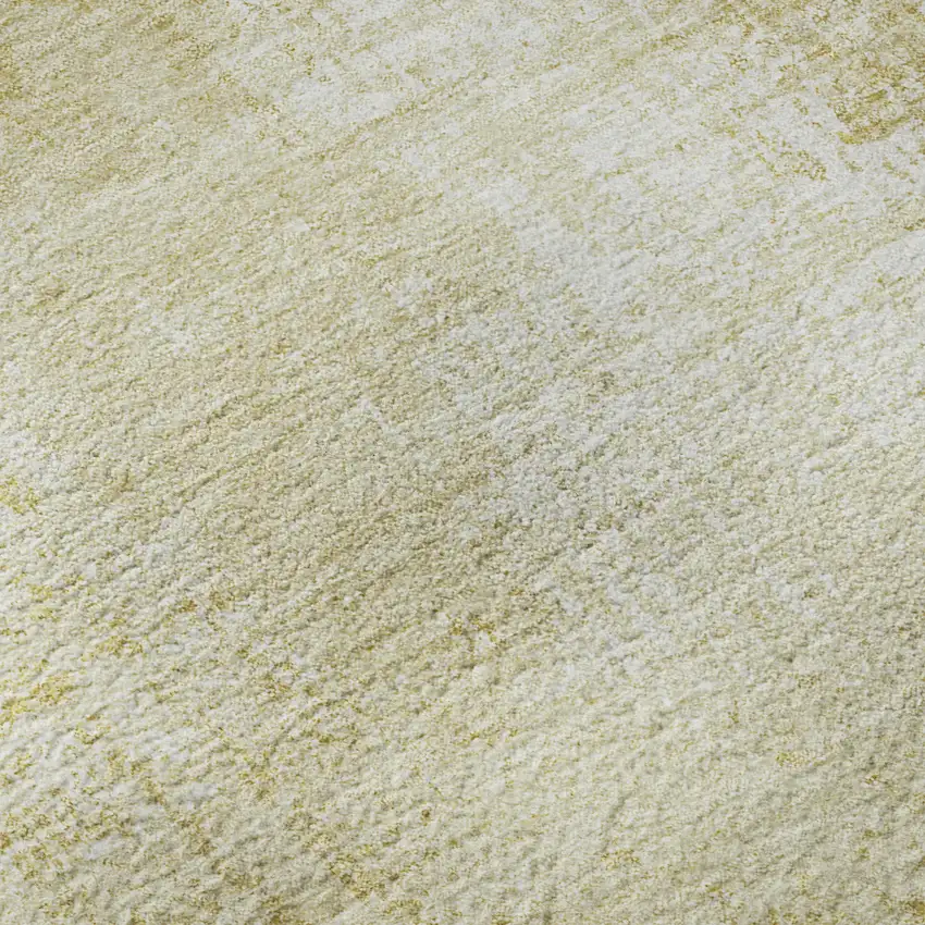 Beige And Ivory Abstract Washable Area Rug With UV Protection Photo 1