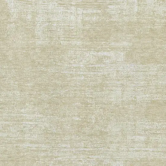 Beige And Ivory Abstract Washable Area Rug With UV Protection Photo 4