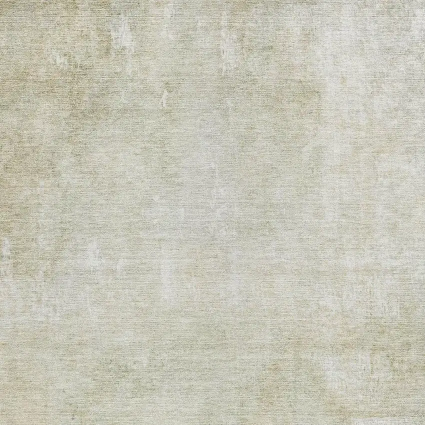 Beige And Ivory Abstract Washable Indoor Outdoor Area Rug Photo 3