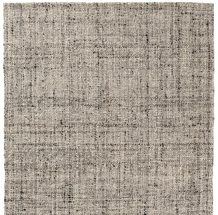 Beige And Ivory Checkered Hand Woven Area Rug Photo 5