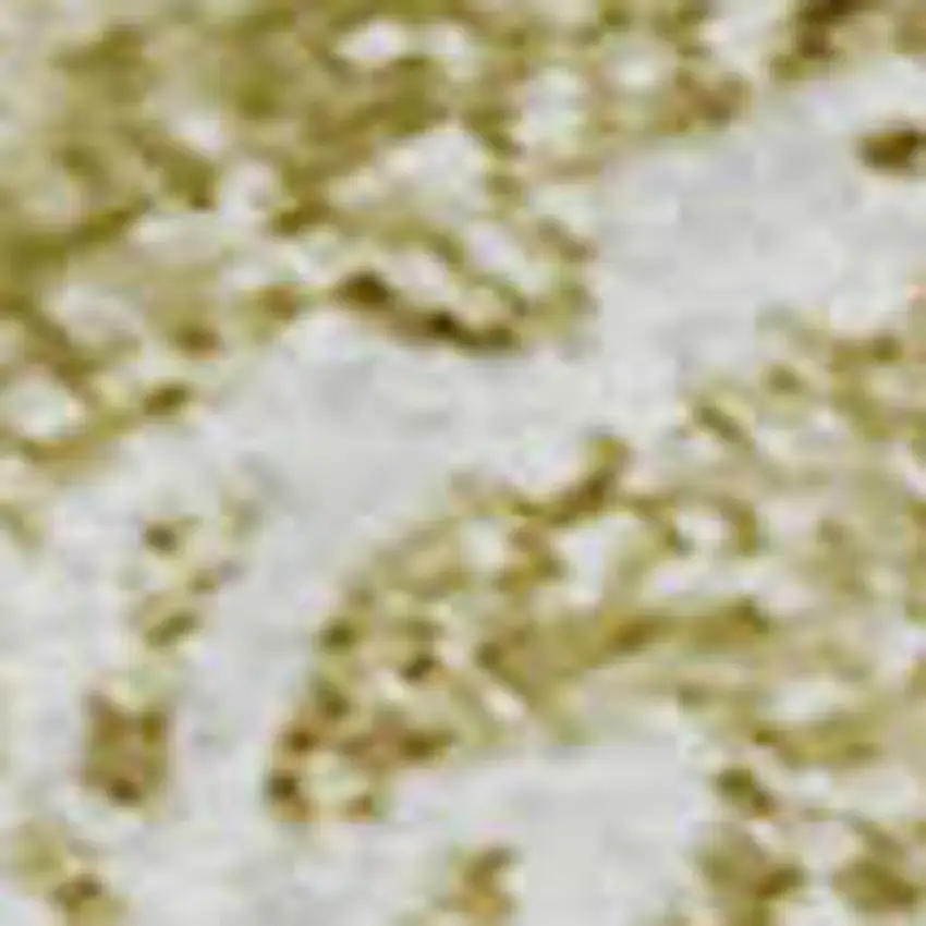 Beige And Ivory Floral Washable Area Rug With UV Protection Photo 2