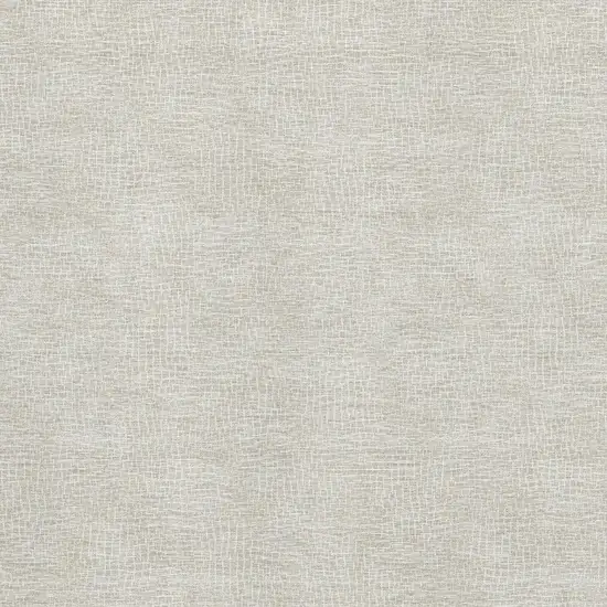 Beige And Ivory Geometric Washable Area Rug With UV Protection Photo 2