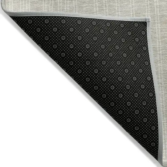 Beige And Ivory Geometric Washable Indoor Outdoor Area Rug Photo 3