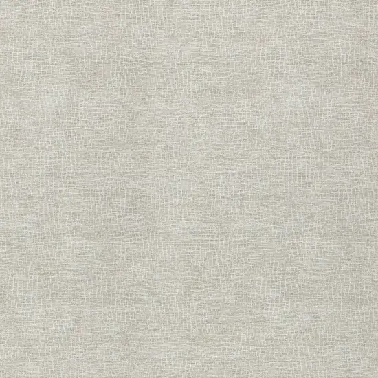 Beige And Ivory Geometric Washable Indoor Outdoor Area Rug Photo 5