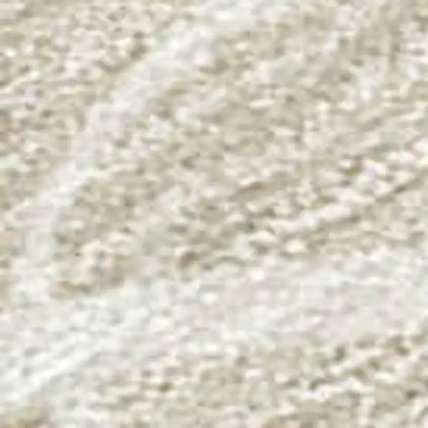 Beige And Ivory Geometric Washable Indoor Outdoor Area Rug Photo 2