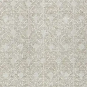 Photo of Beige And Ivory Geometric Washable Indoor Outdoor Area Rug