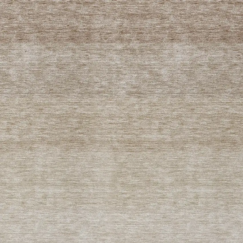 Beige And Ivory Ombre Washable Indoor Outdoor Area Rug Photo 5