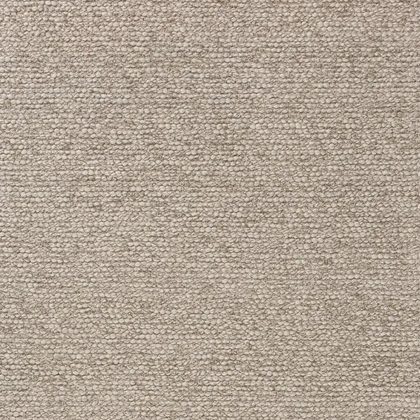 Beige And Ivory Wool Hand Woven Square Rug Photo 4