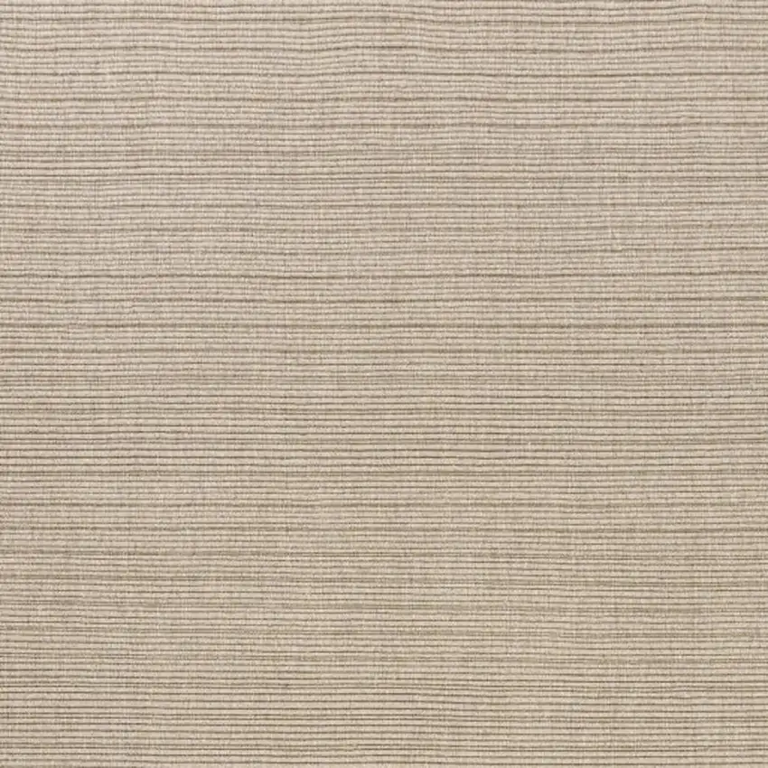 Beige And Ivory Wool Hand Woven Square Rug Photo 4