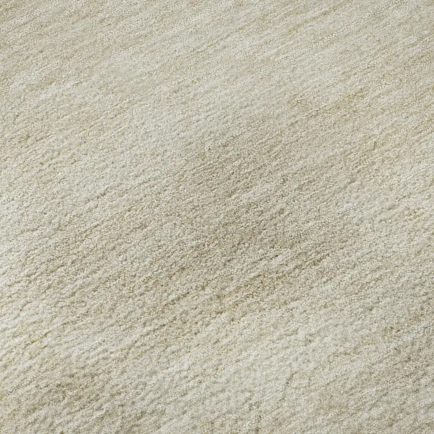 Beige And Khaki Abstract Washable Area Rug With UV Protection Photo 8