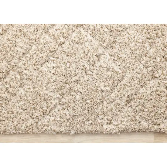 Beige And Natural Geometric Area Rug Photo 9