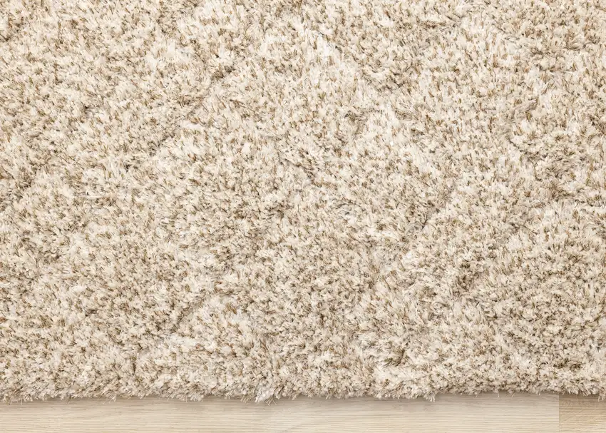 Beige And Natural Geometric Area Rug Photo 9