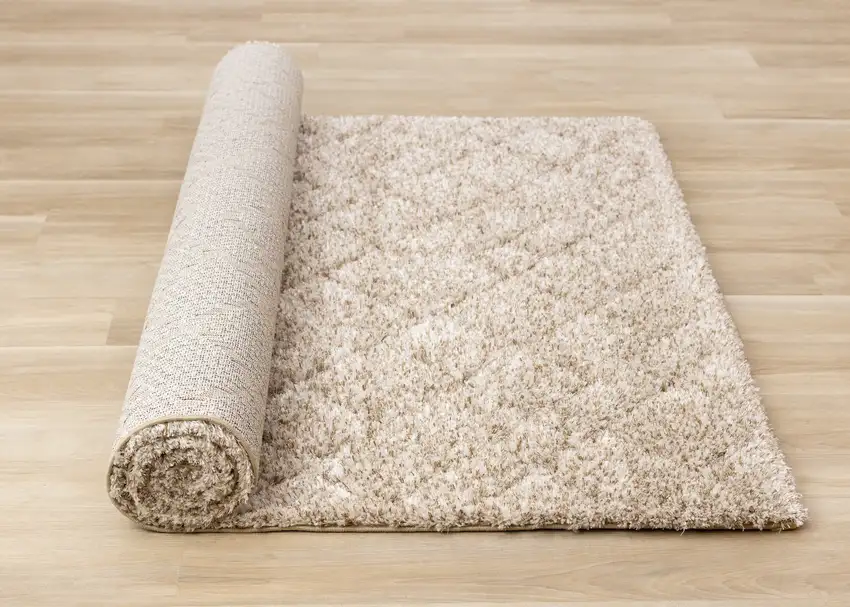 Beige And Natural Geometric Area Rug Photo 9
