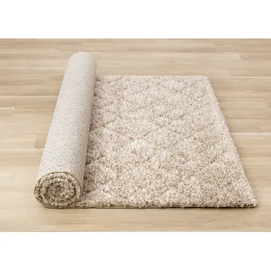 Beige And Natural Geometric Area Rug Photo 9