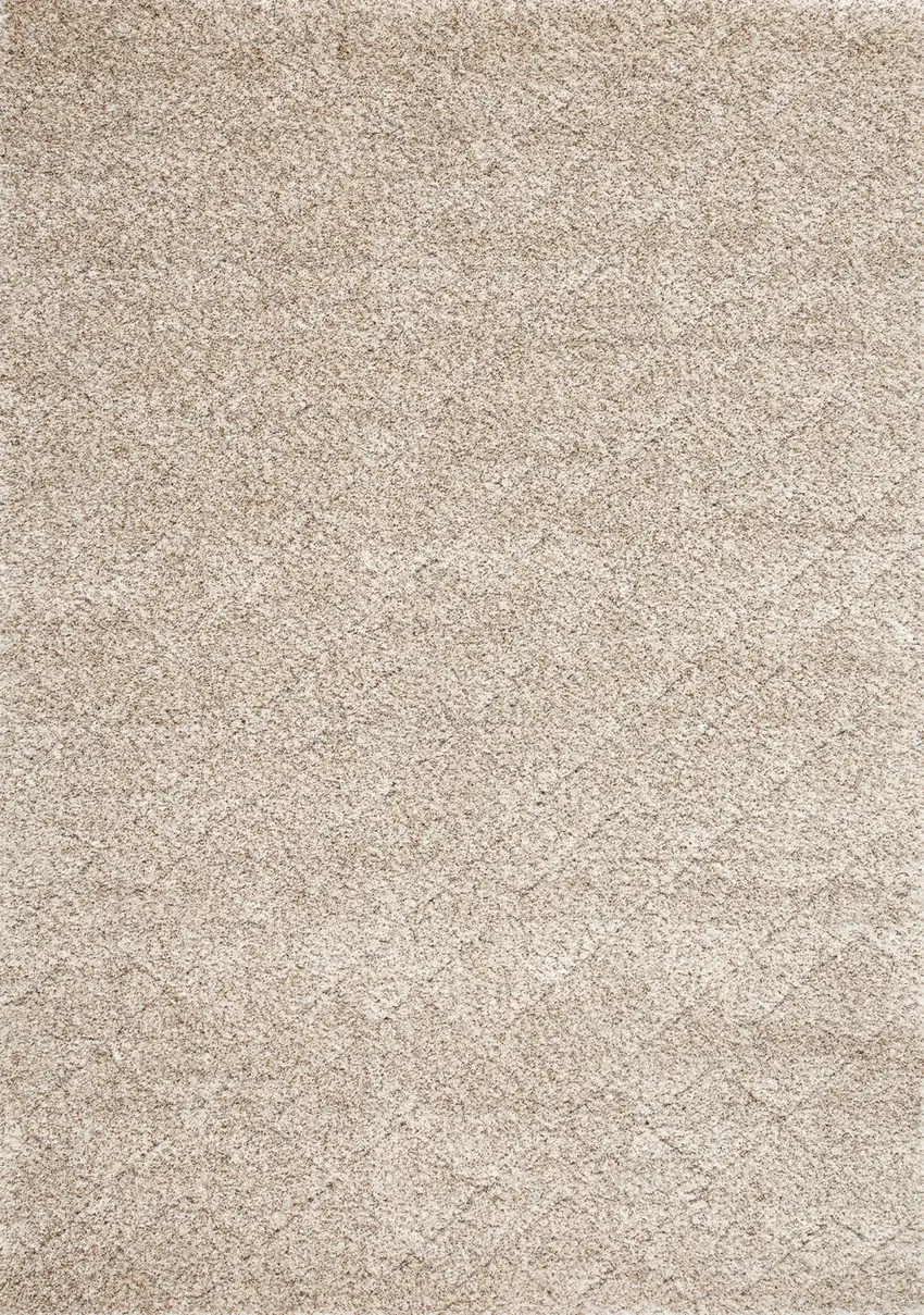 Beige And Natural Geometric Area Rug Photo 2