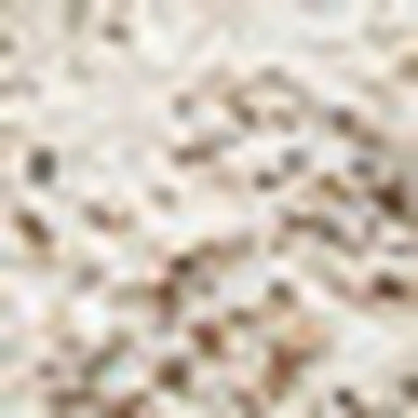 Beige And Natural Geometric Area Rug Photo 4