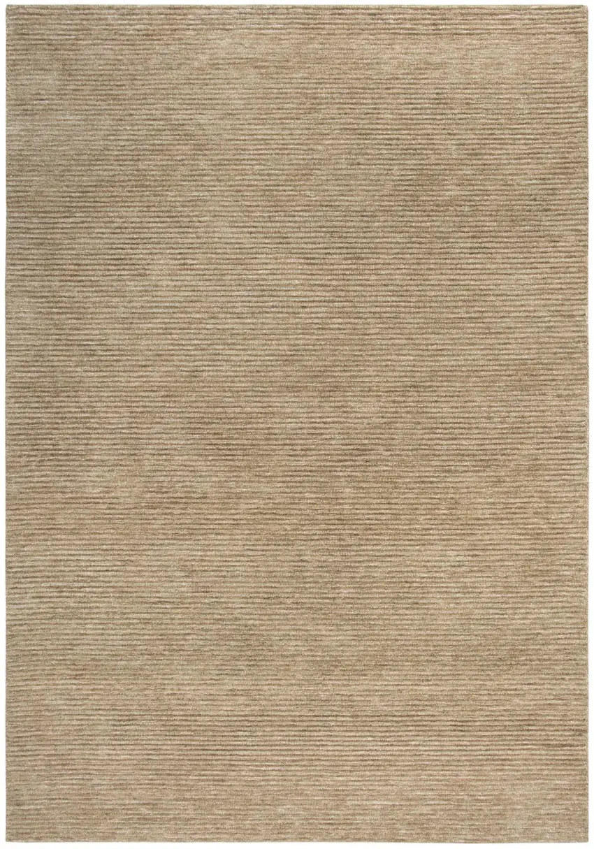 Beige And Natural Hand Tufted Area Rug With UV Protection Photo 1
