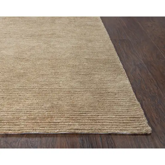 Beige And Natural Hand Tufted Area Rug With UV Protection Photo 2
