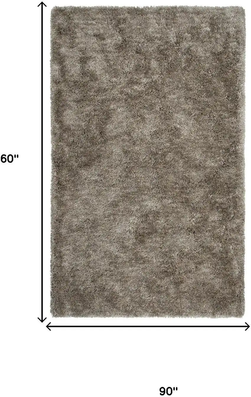 Beige And Natural Hand Tufted Area Rug Photo 6