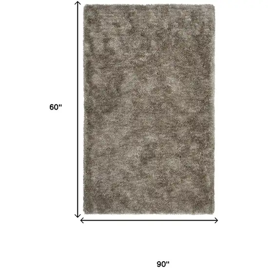 Beige And Natural Hand Tufted Area Rug Photo 6