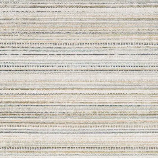 Beige And Navy Blue Striped Area Rug Photo 3