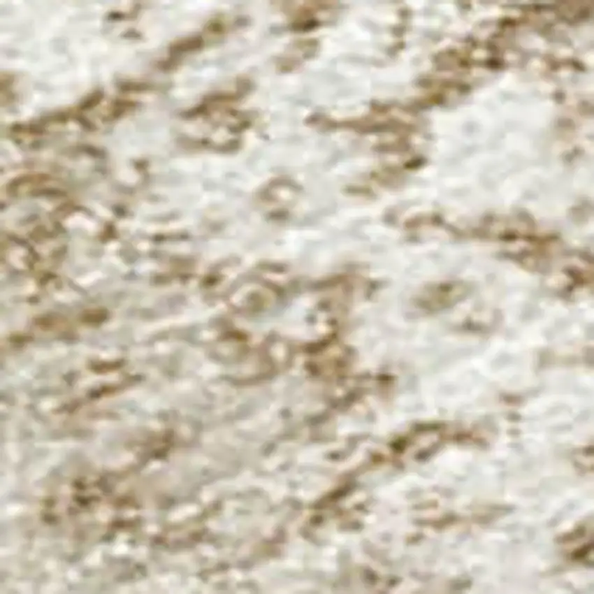 Beige And Tan Geometric Washable Indoor Outdoor Area Rug Photo 2