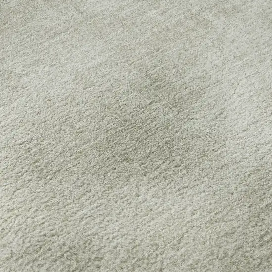 Beige And Taupe Abstract Washable Area Rug With UV Protection Photo 9